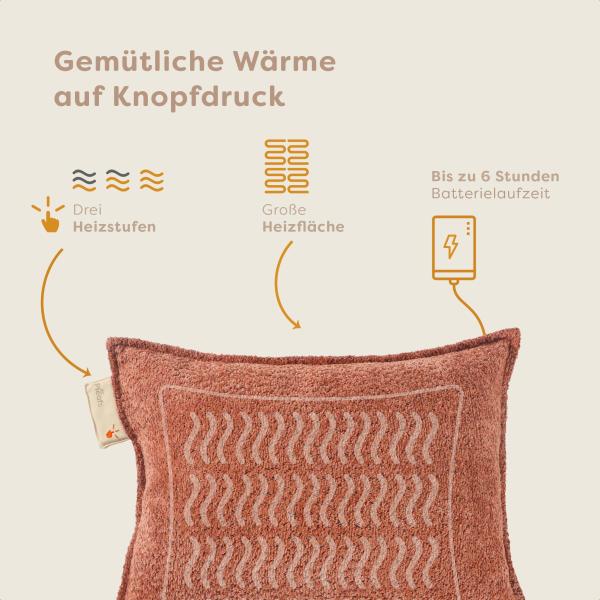 Pleafs Heizkissen Boho 45x60cm Spicy Mix, 1 Stk